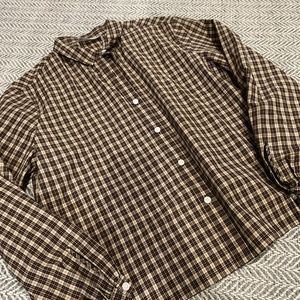 Ever lane plaid shirt